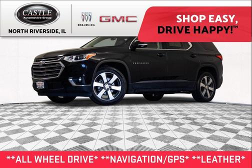 Mosaic Black Metallic 2019 Chevrolet Traverse LT Leather