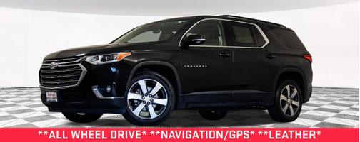 Mosaic Black Metallic 2019 Chevrolet Traverse LT Leather