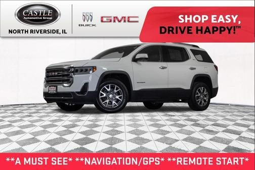 Summit White 2020 GMC Acadia FWD SLT