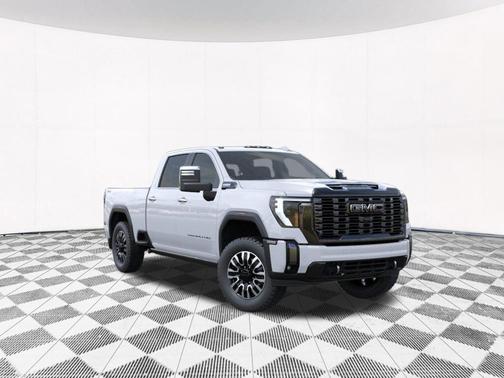 Glacier White Tricoat 2026 GMC Sierra 2500 Denali Ultimate