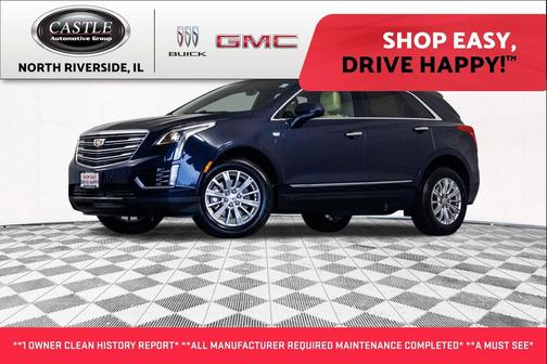 Dark Adriatic Blue Metallic 2017 Cadillac XT5 Base