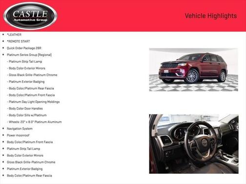 2017 Jeep Grand Cherokee Summit