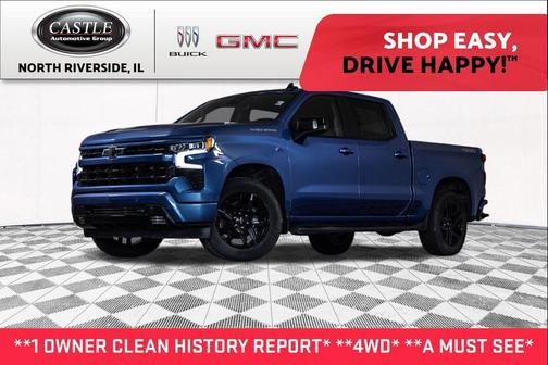 Glacier Blue Metallic 2024 Chevrolet Silverado 1500 RST
