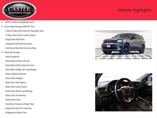 2021 Dodge Durango SXT Plus