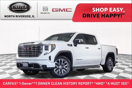 Summit White 2023 GMC Sierra 1500 Denali