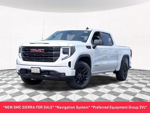 Summit White 2026 GMC Sierra 1500 Elevation