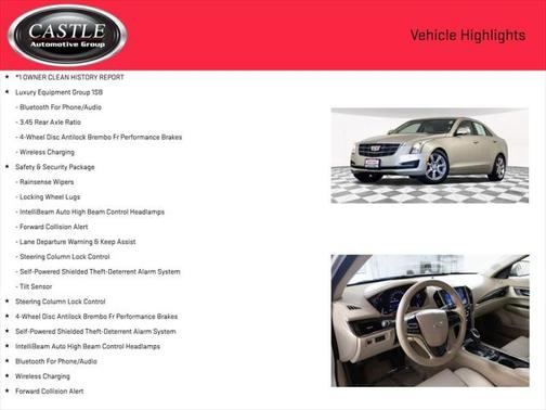 2015 Cadillac ATS 2.5L Luxury
