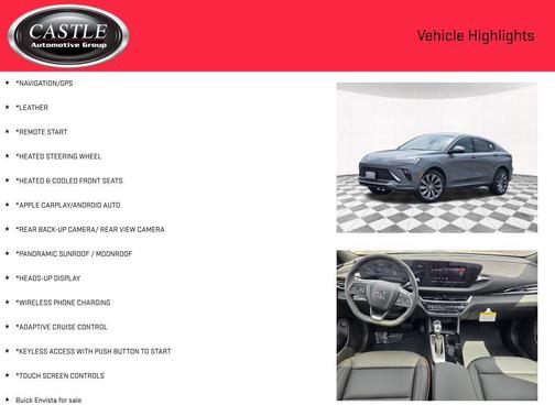 Moonstone Gray Metallic 2026 Buick Envista Avenir FWD