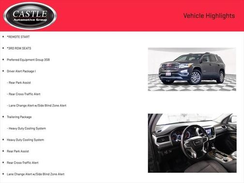 2018 GMC Acadia SLE-2