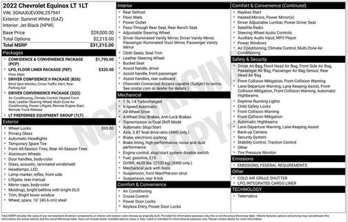 2022 Chevrolet Equinox 1LT