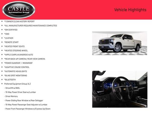 Iridescent Pearl Tricoat 2024 Chevrolet Silverado 1500 High Country