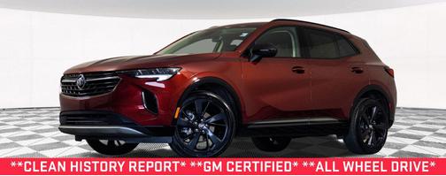 Cinnabar Metallic 2023 Buick Envision Preferred AWD