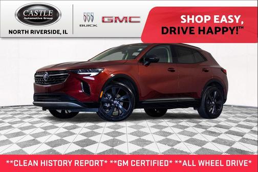 Cinnabar Metallic 2023 Buick Envision Preferred AWD