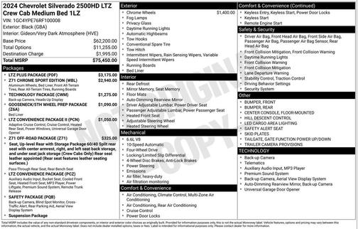 2024 Chevrolet Silverado 2500 LTZ