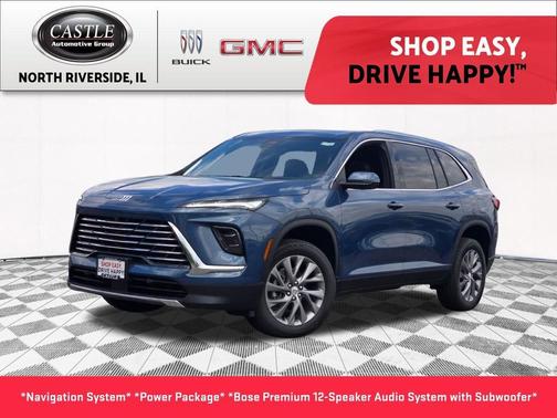 ocean blue metallic 2026 Buick Enclave Preferred