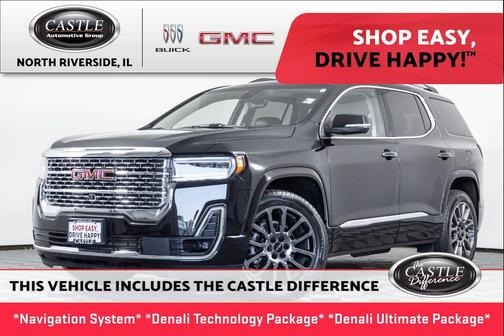 Ebony Twilight Metallic 2023 GMC Acadia Denali
