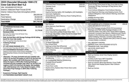 2023 Chevrolet Silverado 1500 LTZ