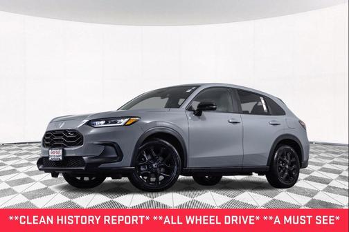 Urban Gray Pearl 2025 Honda HR-V AWD Sport