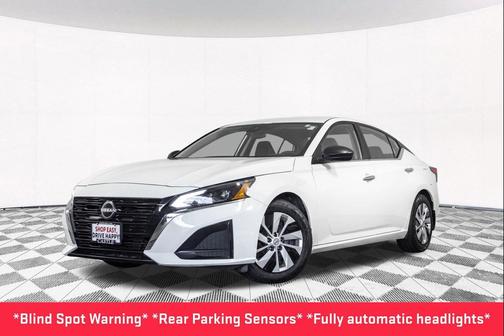 Glacier White 2024 Nissan Altima S FWD