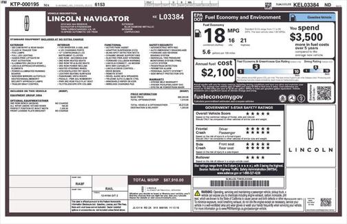 2019 Lincoln Navigator Reserve
