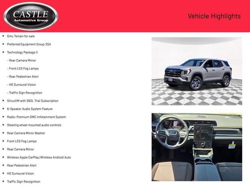 Riverstone Metallic 2026 GMC Terrain FWD Elevation