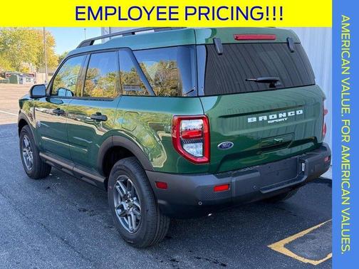 Eruption Green Metallic 2025 Ford Bronco Sport Big Bend