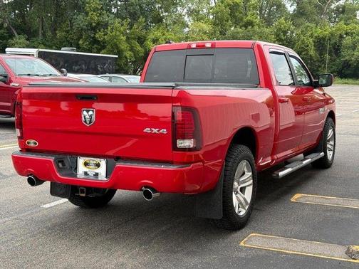 Flame Red Clearcoat 2018 RAM 1500 Sport