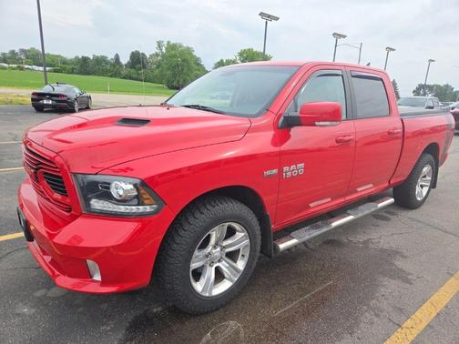 Flame Red Clearcoat 2018 RAM 1500 Sport