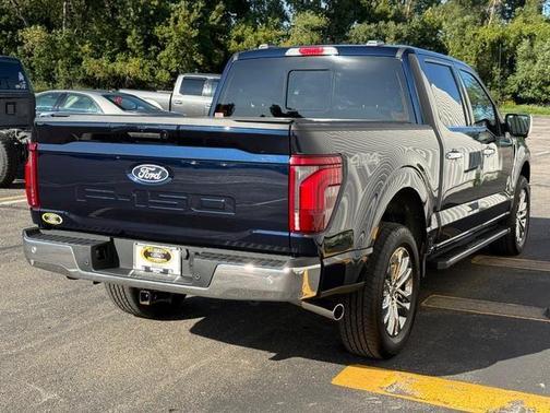 Antimatter Blue Metallic 2024 Ford F-150 Lariat