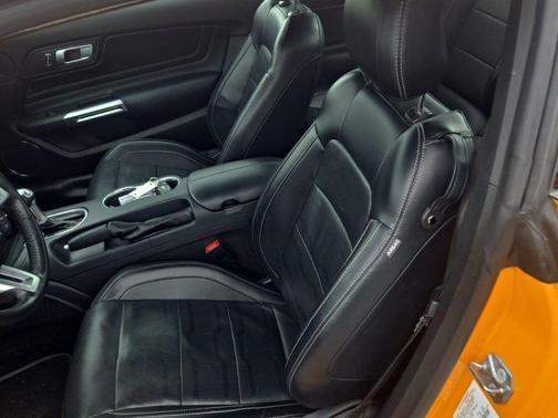 Orange Fury 2019 Ford Mustang GT Premium