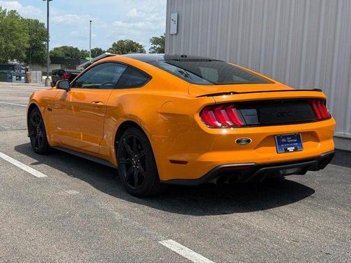 Orange Fury 2019 Ford Mustang GT Premium