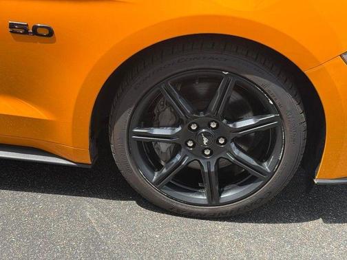 Orange Fury 2019 Ford Mustang GT Premium