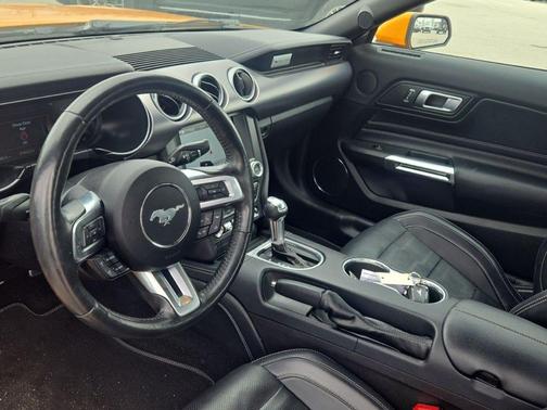 Orange Fury 2019 Ford Mustang GT Premium