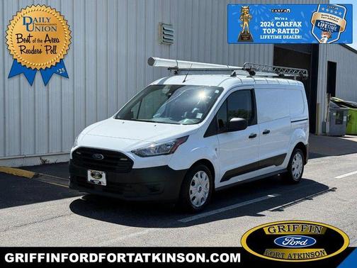 Frozen White 2021 Ford Transit Connect XL
