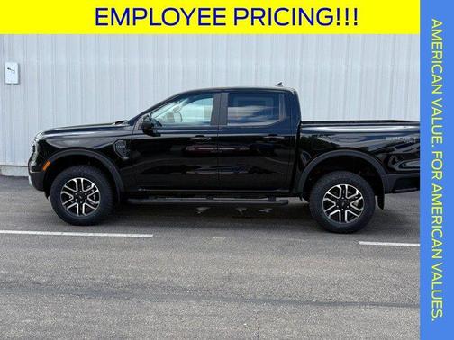 Shadow Black 2026 Ford Ranger Lariat