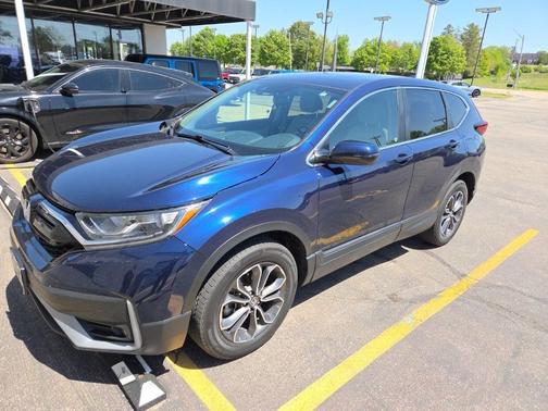 Blue 2020 Honda CR-V EX-L
