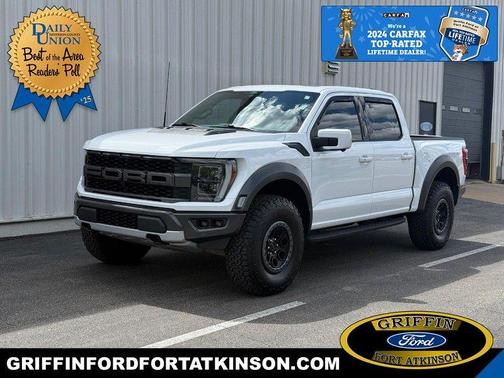 Oxford White 2022 Ford F-150 Raptor