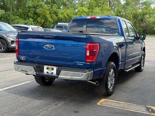Atlas Blue Metallic 2023 Ford F-150 XLT