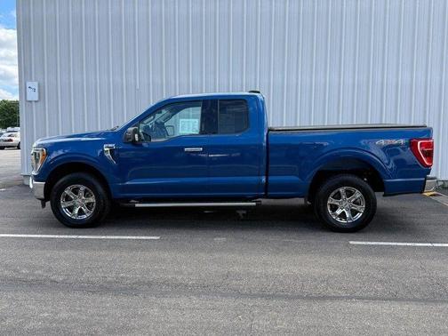 Atlas Blue Metallic 2023 Ford F-150 XLT