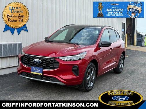Rapid Red Metallic Tinted Clearcoat 2024 Ford Escape ST-Line