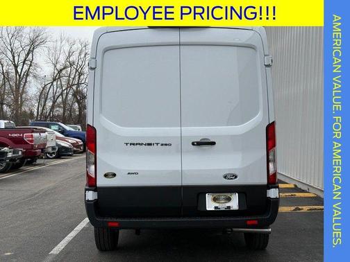 Oxford White 2026 Ford Transit-250 148 WB Medium Roof Cargo