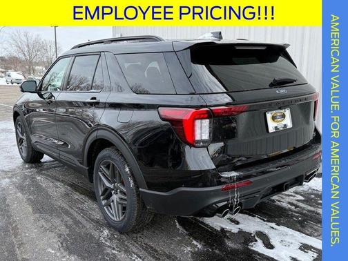 Agate Black Metallic 2026 Ford Explorer ST