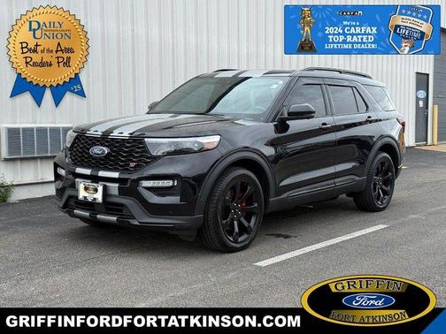 Agate Black Metallic 2020 Ford Explorer ST
