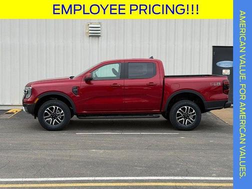 Ruby Red Metallic Tinted Clearcoat 2026 Ford Ranger Lariat