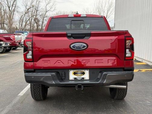 Ruby Red Metallic Tinted Clearcoat 2026 Ford Ranger Lariat