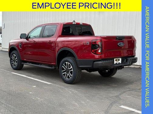 Ruby Red Metallic Tinted Clearcoat 2026 Ford Ranger Lariat
