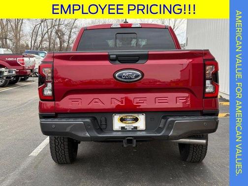 Ruby Red Metallic Tinted Clearcoat 2026 Ford Ranger Lariat