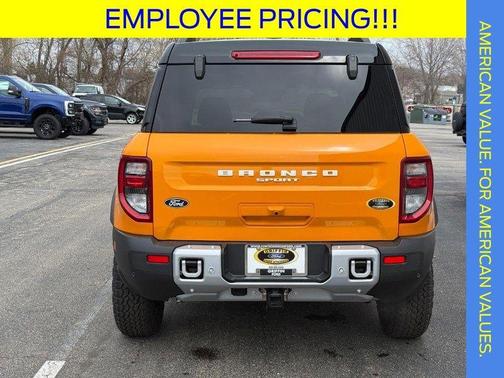 Orange Fury 2026 Ford Bronco Sport Outer Banks