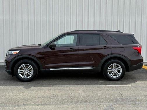 Jewel Red Metallic 2023 Ford Explorer XLT