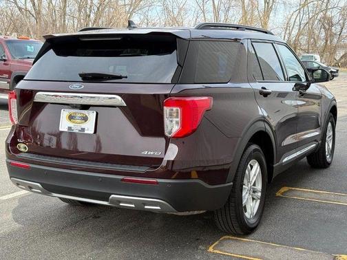 Jewel Red Metallic 2023 Ford Explorer XLT